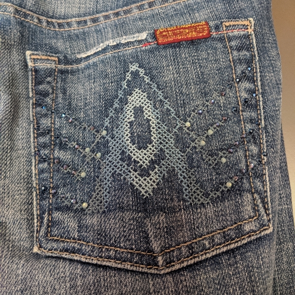 7 For All Mankind, 'A' Pocket jeans - Low/Mid rise - Picture 7 of 8